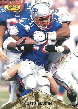 Curtis Martin New England Patriots 1996 Pinnacle NFL #23